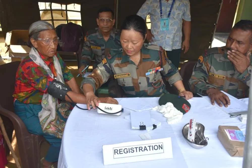 Assam Rifles conducts medical camps, welfare activities across Nagaland