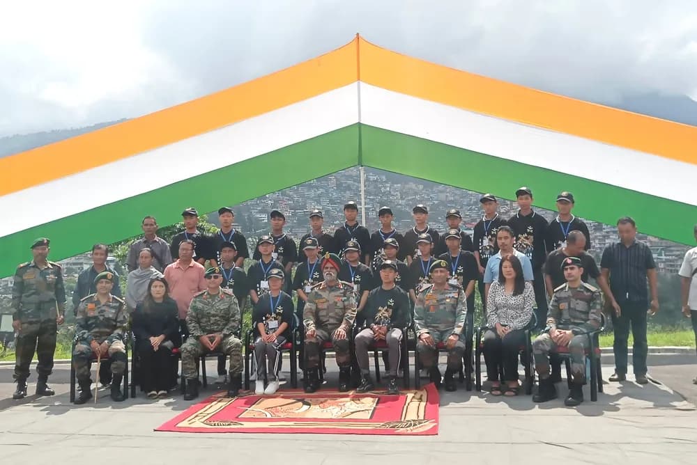 Assam Rifles flags off Seema Darshan Tour for Rusoma students
