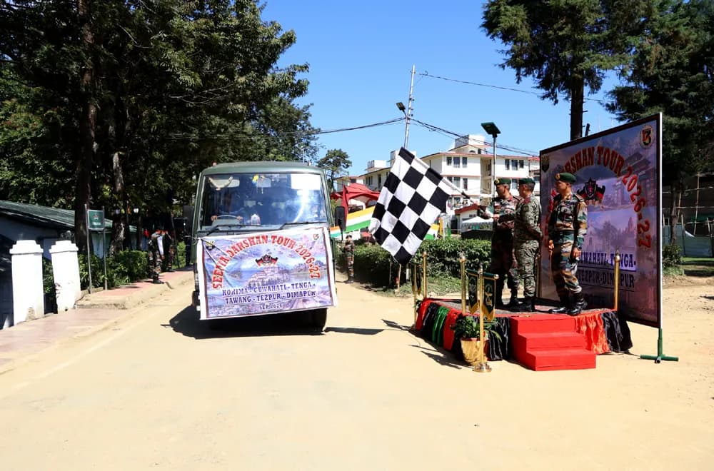 Assam Rifles conducts Seema Darshan tour, cleanliness drive in Kiphire