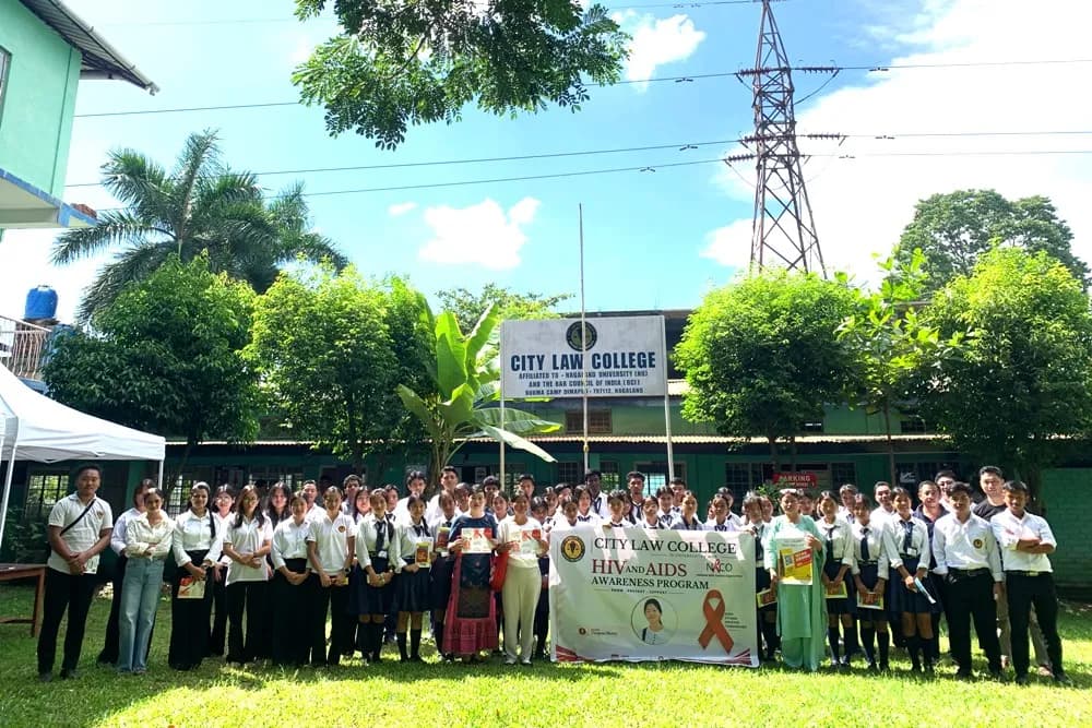 City Law College conducts HIV and AIDS awareness programme in Dimapur