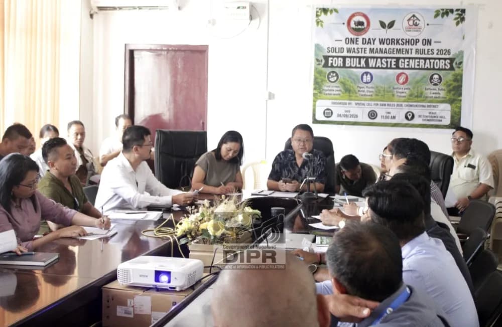 Chümoukedima DC stresses compliance with Solid Waste Management Rules