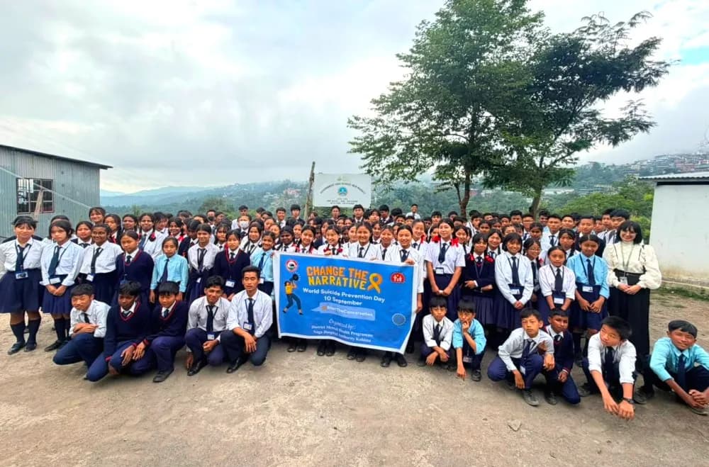 DMHP Kohima observes Suicide Prevention Week