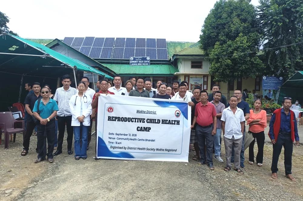 Health camps held in Wokha, Peren