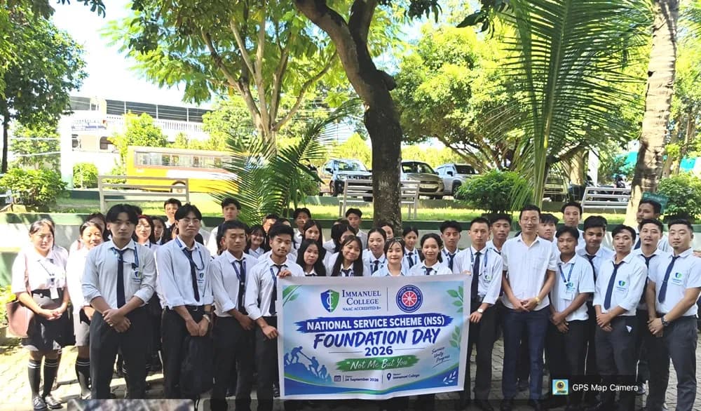 Immanuel College, NEISSR celebrate NSS foundation day