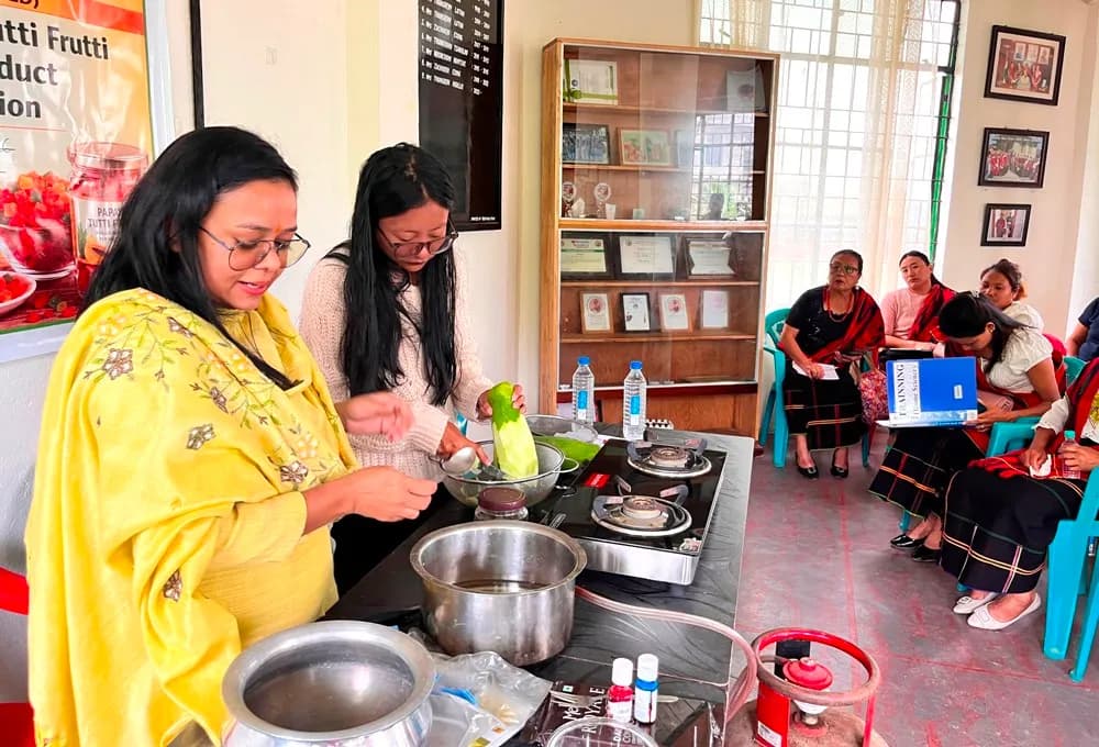 KVK Wokha conducts agripreneurship training for women