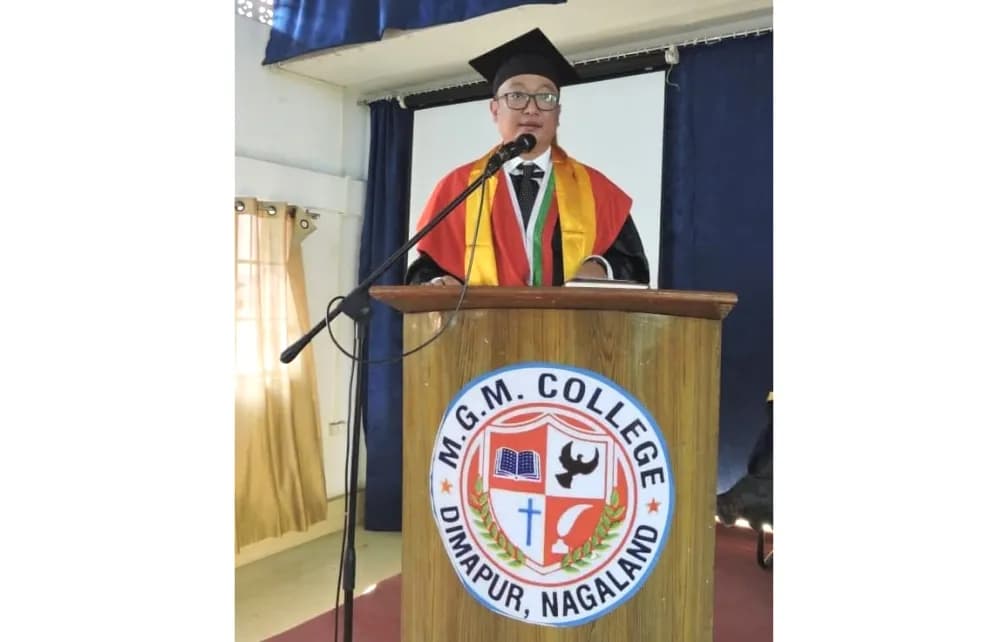 MGM College Dimapur holds 7th graduation ceremony