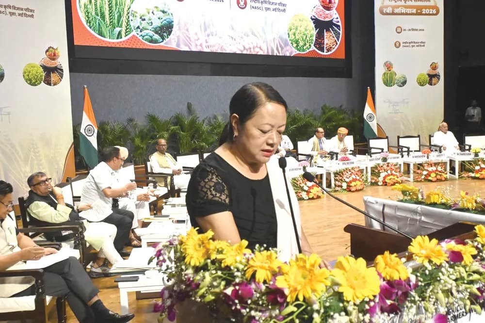 Miniter Salhoutuonuo Kruse seeks greater flexibility under MIDH for Northeast horticulture