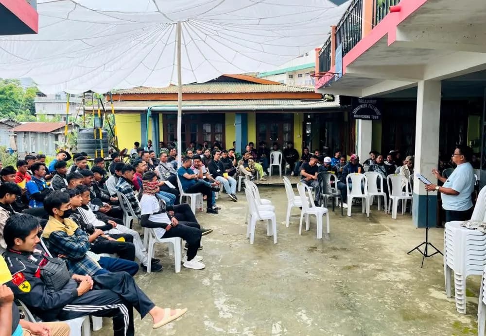 Mokokchung District Two-Wheeler Taxi Association holds general meeting