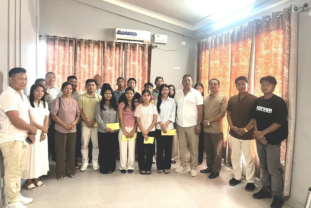 NPF holds prayer fellowship for Arunachal theological students