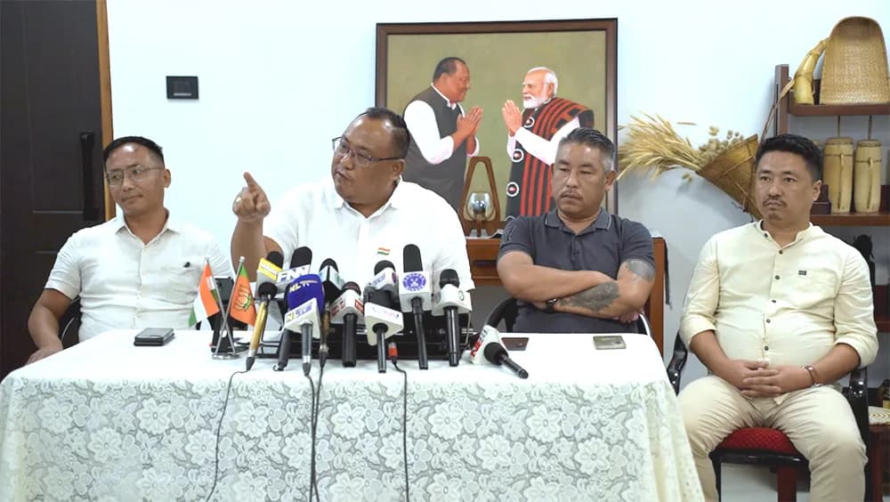 Nagaland BJP chief challenges Congress on ECI claims
