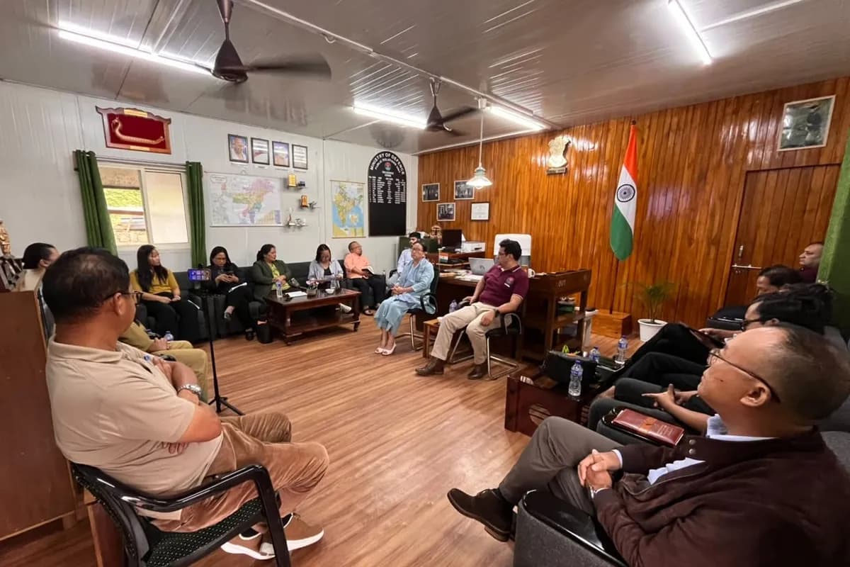 Nagaland Chapter of IMPCC holds coordination meeting in Kohima