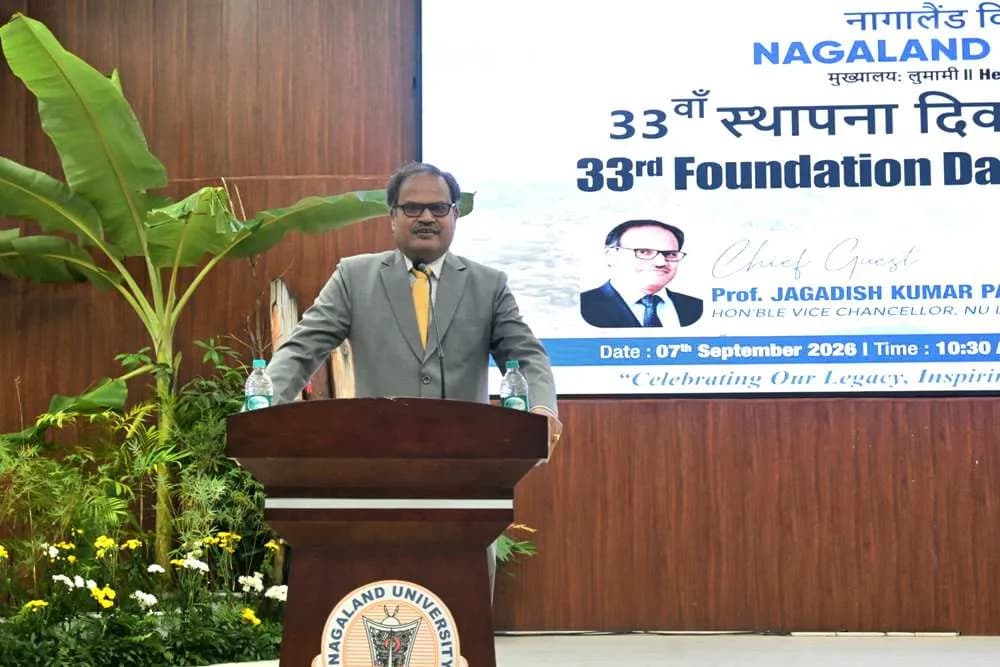 Nagaland University celebrates 33rd foundation day