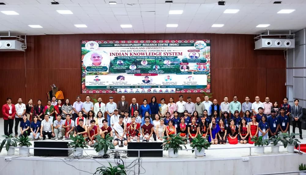 Nagaland University hosts conference on Indian Knowledge System