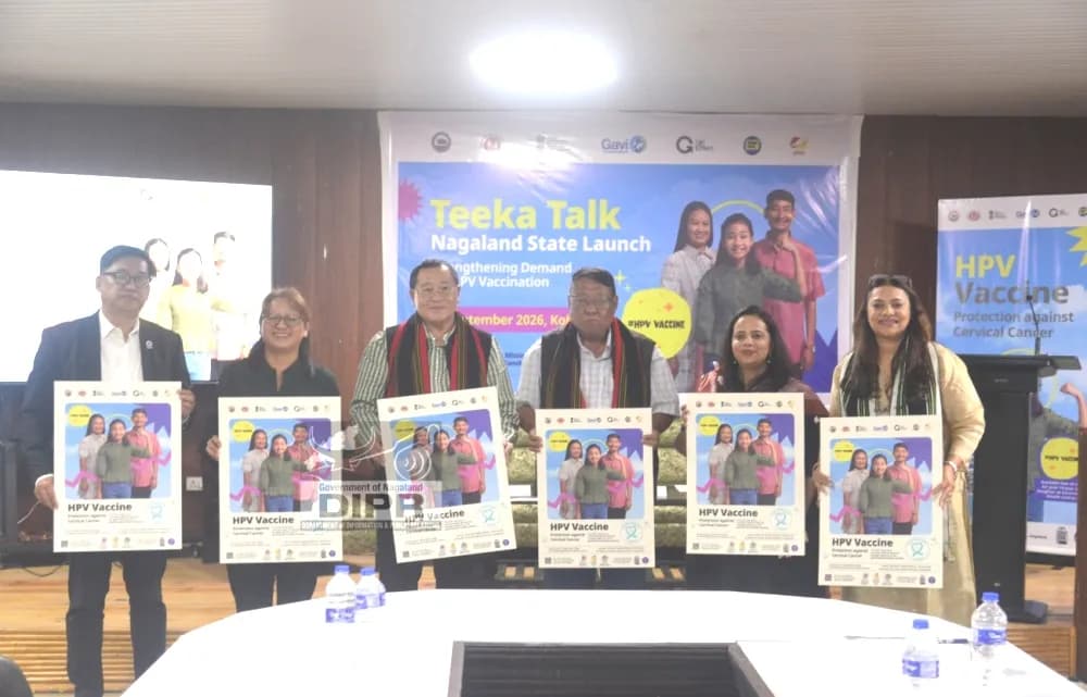 Nagaland launches Teeka Talk to boost HPV vaccination awareness