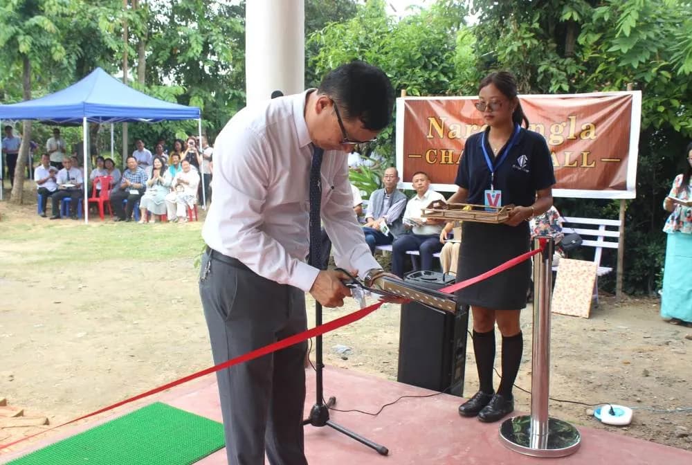 Narosangla Chapel Hall inaugurated at C-Edge College in Dimapur