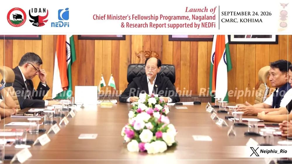 Rio launches fellowship programme, NEDFi study on Nagaland’s economic potential
