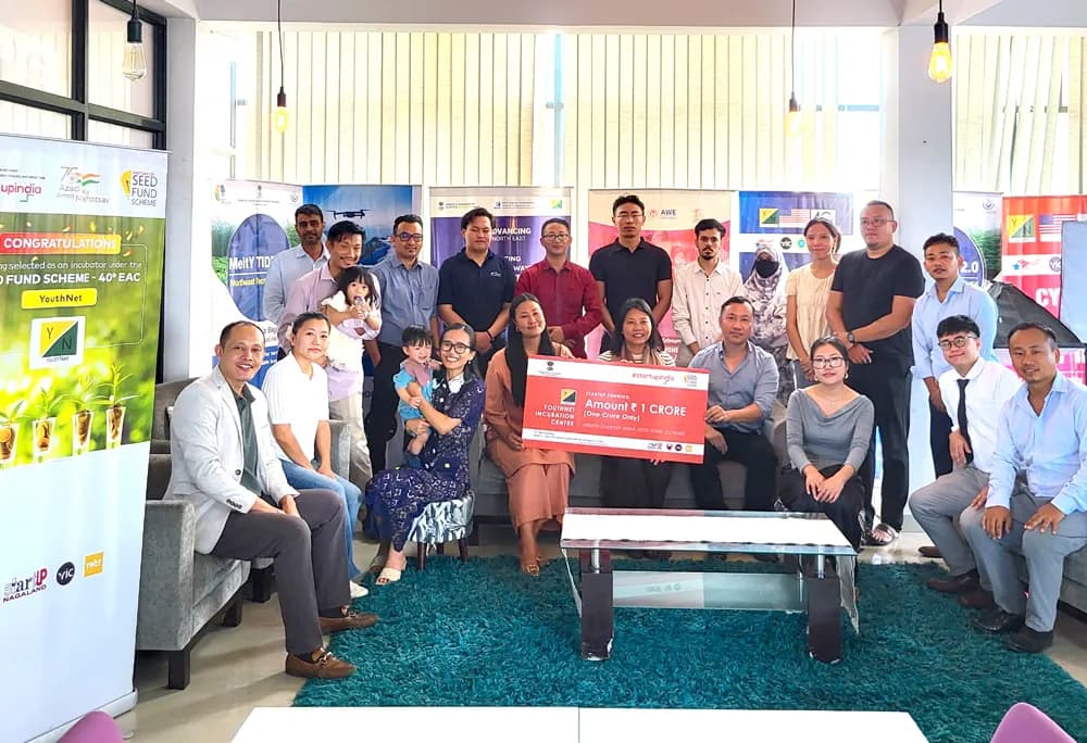 Nagaland startups secure INR 1 crore seed funding through YouthNet Incubation Centre