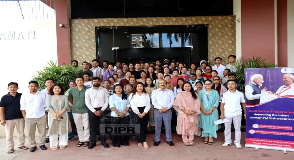 Over 80 artisans attend PM Vishwakarma workshop in Dimapur