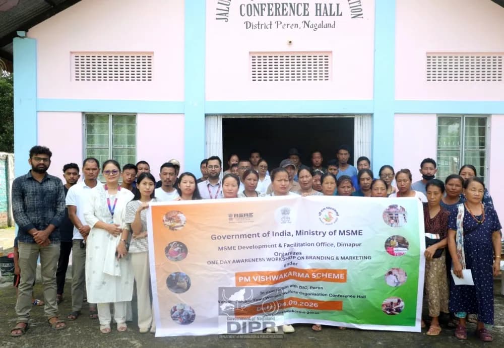 PM Vishwakarma workshop held on branding, marketing in Peren