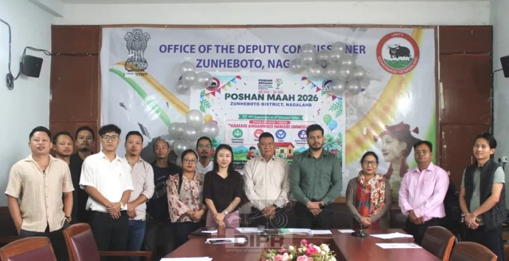 Poshan Maah 2026 launched in Zunheboto