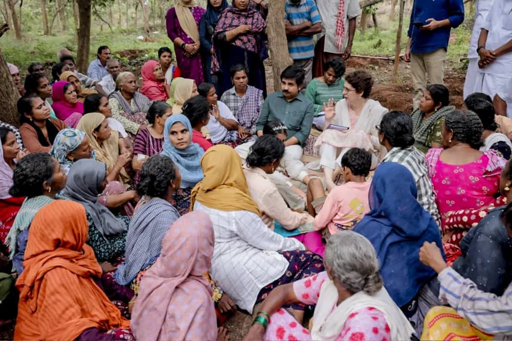 ‘He needs to resign now’: Priyanka renews demand for CEC’s ouster over ‘political leanings’
