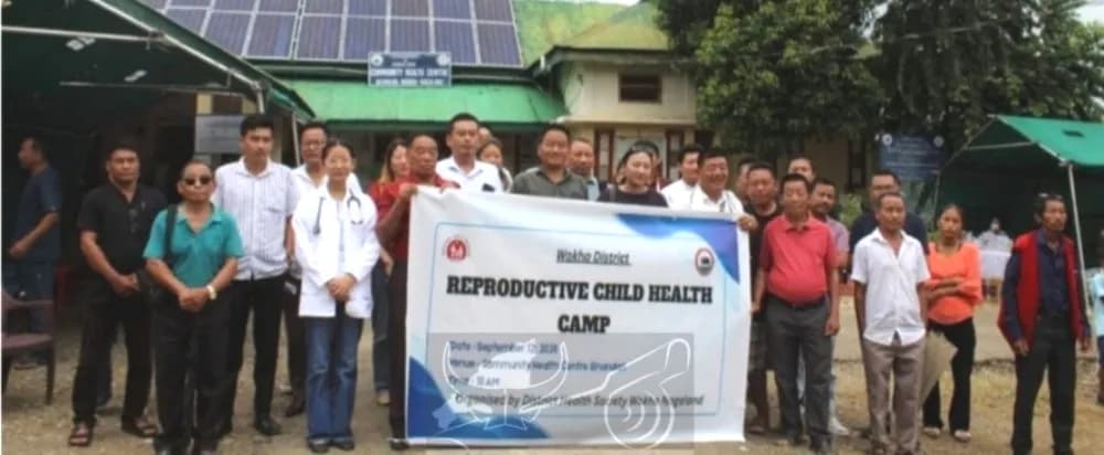 Reproductive & Child Health outreach camp held at Bhandari