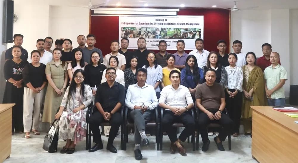 SAMETI conducts training on livestock management in Medziphema