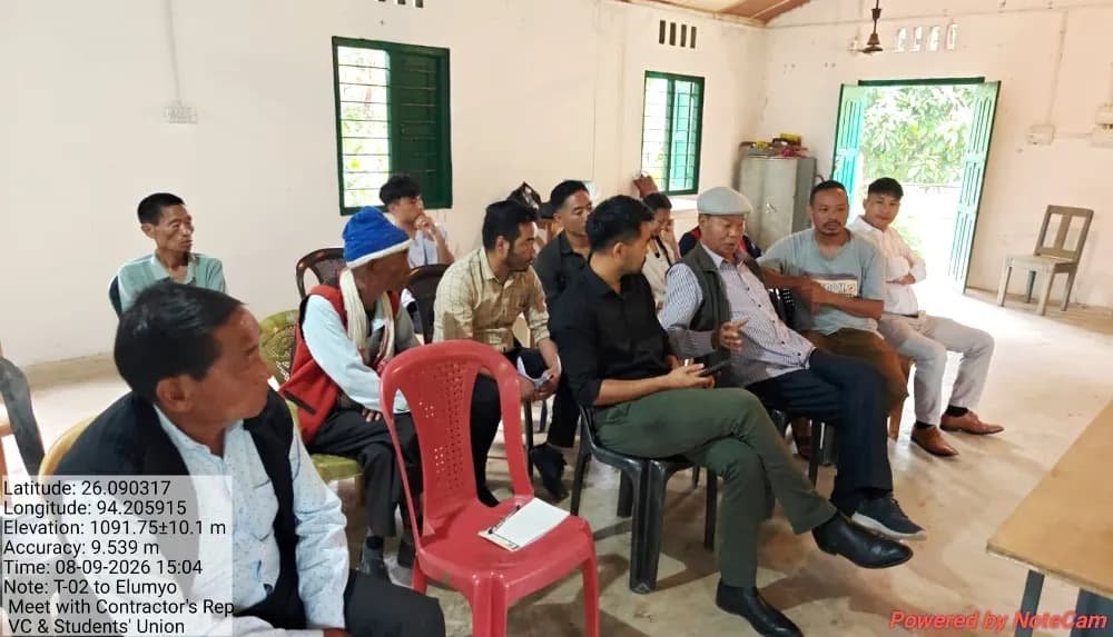 Stakeholders discuss delayed Humtso-Elumyo road project in Wokha