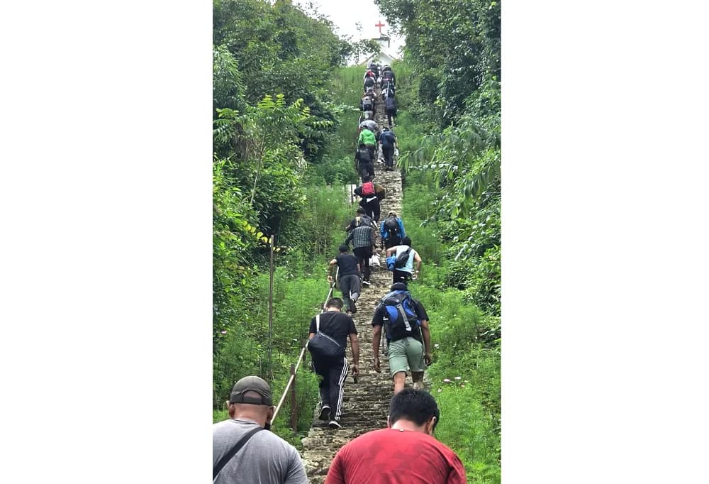 Nagaland Tourism Association, NATO celebrate World Tourism Day with Pfutsero trek