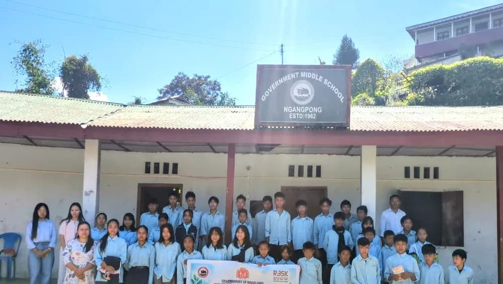 Tuensang District Health Society conducts Adolescent Health and Wellness Day