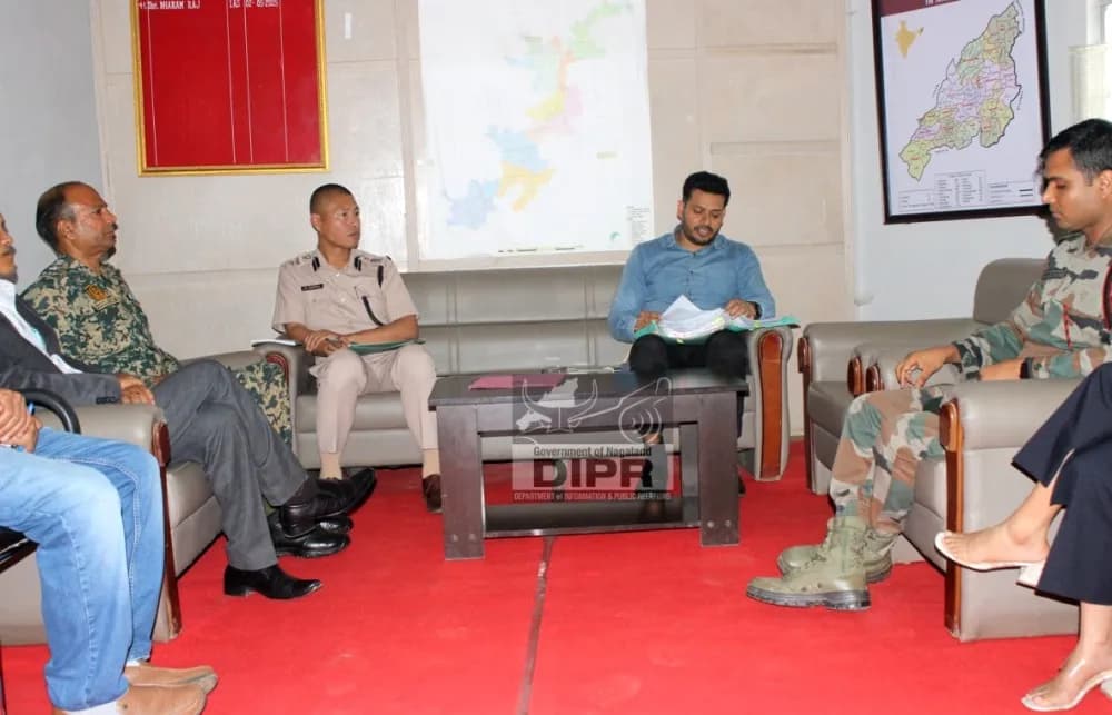 Zunheboto administration reviews State Internal Security Scheme action plan
