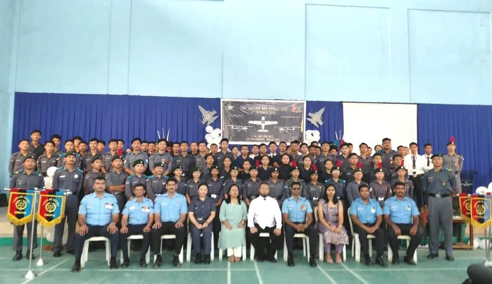 1 Nagaland Air Squadron NCC marks 94th Indian Air Force Day