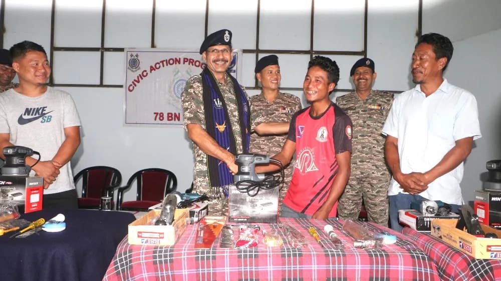 78 Battalion CRPF conducts Civic Action Programme in Kohima