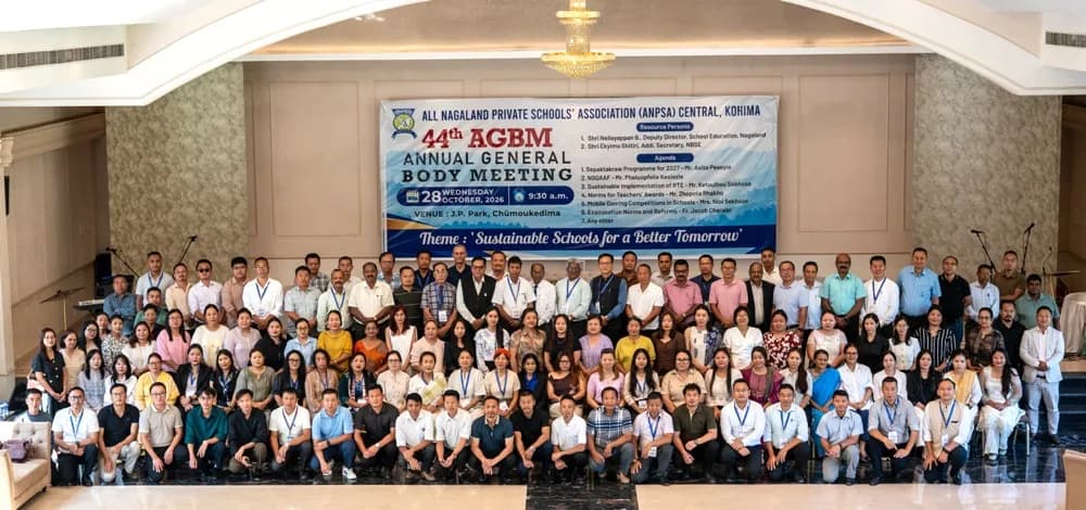 All Nagaland Private Schools' Association Central holds 44th Annual General Body Meeting