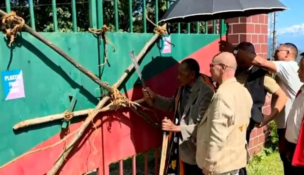 Centre Chakhesang Youth Organisation unseals Forest offices in Phek, Pfutsero