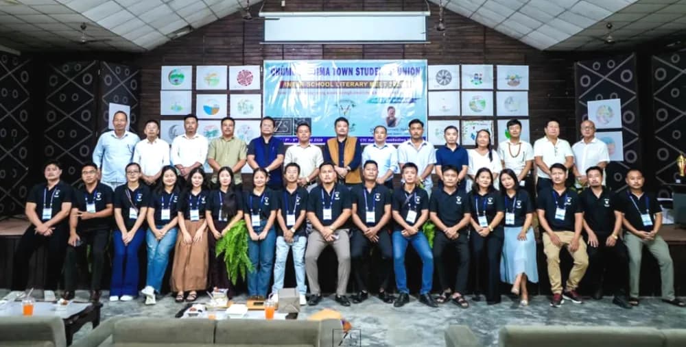 Chümoukedima Town Students' Union holds inter-school literary meet