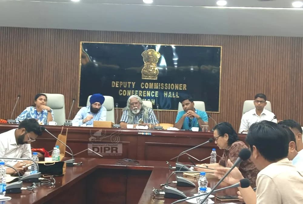 Central PDNA team visits Mon to assess monsoon damage