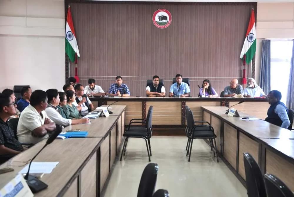 Central Post Disaster Needs Assessment team inspects monsoon damage in Nagaland