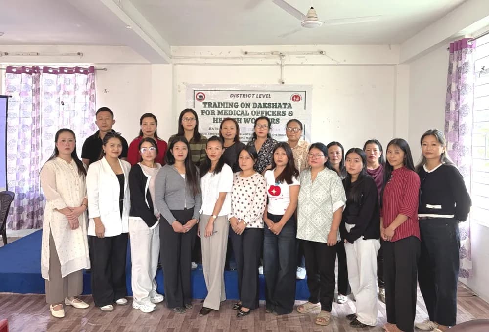 District-level DAKSHATA training for health workers held in Wokha