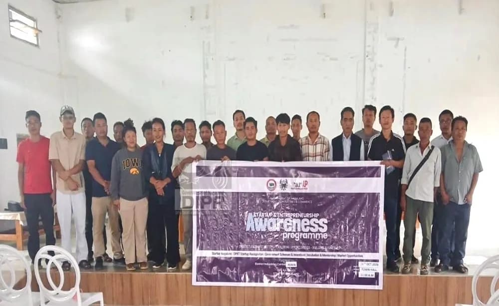 District Industries Centre Peren holds startup awareness programme
