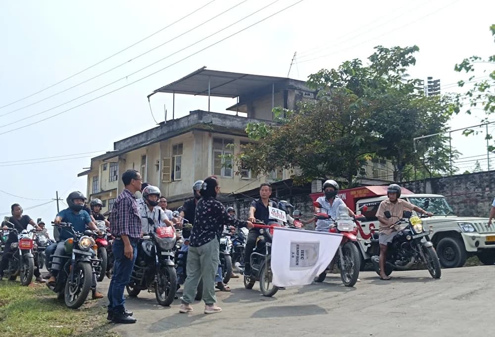 DISHA Mon organises bike rally for HIV awareness