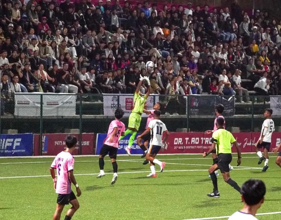 Defending champions Mon defeat Peren 2-1 to enter Dr. T Ao Trophy final
