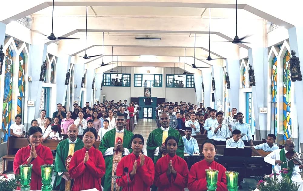 Good Shepherd Seminary Thahekhu celebrates Oratory Day