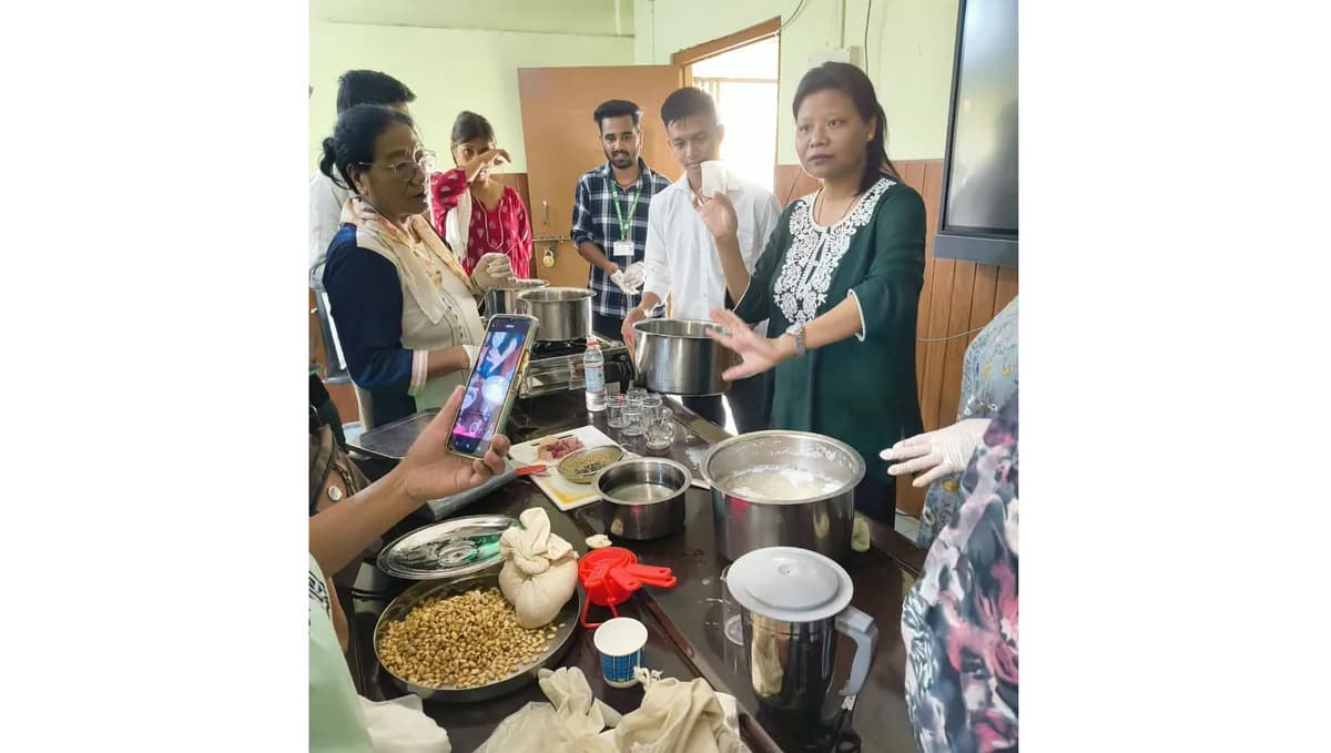 ICAR-KVK Dimapur trains farmers in soybean, passion fruit processing
