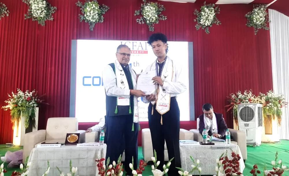 ICFAI University Nagaland confers degrees on 530 students