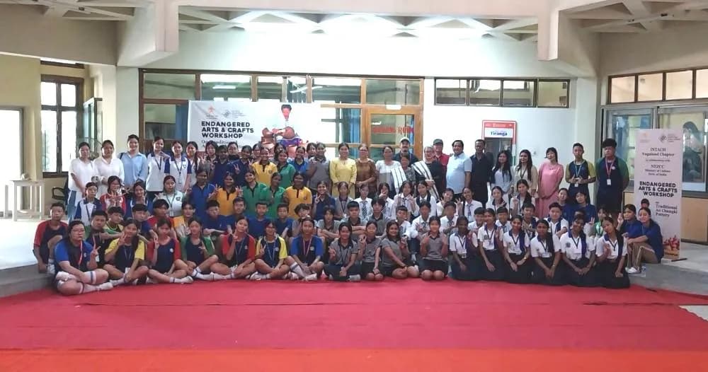 INTACH Nagaland Chapter organises workshop on pottery in Chümoukedima
