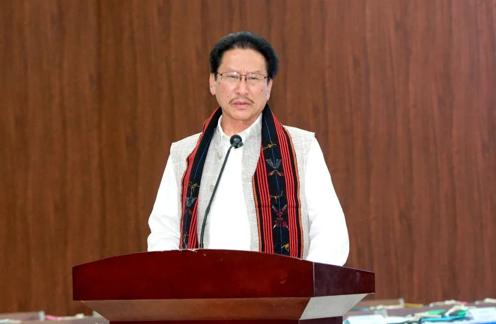 KG Kenye highlights democracy, Article 371A at Nagaland University