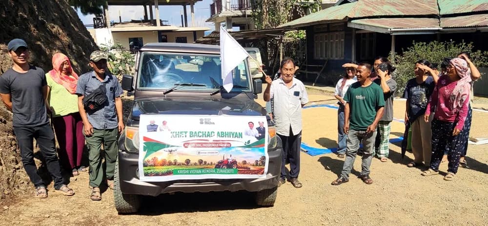 Khet Bachao Abhiyaan launched in Nagaland