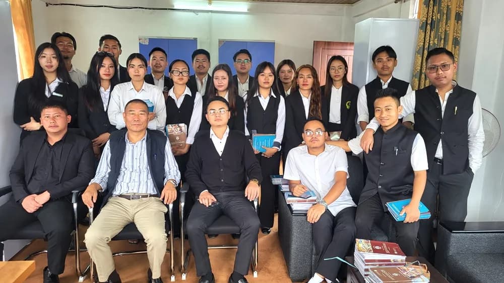 Kohima Law College volunteers conduct legal awareness drive