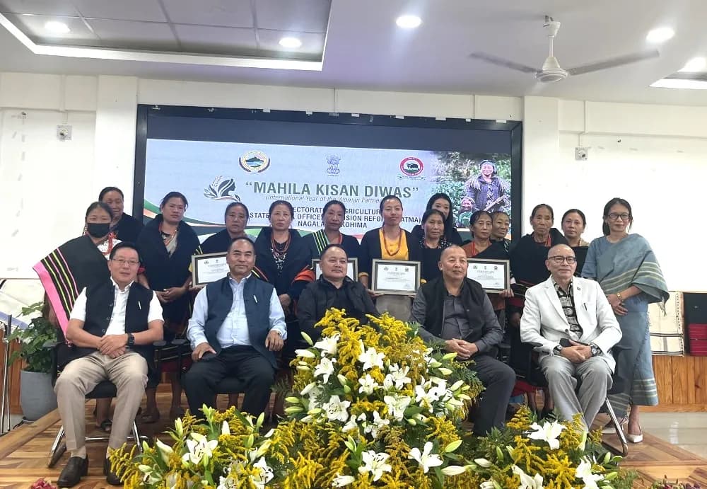 Nagaland: Mahila Kisan Diwas highlights role of women’s in farming